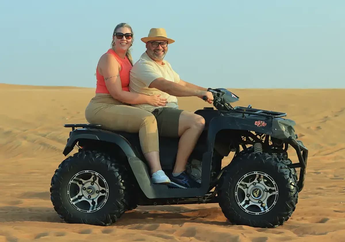 Kymco quad double seater quad bike